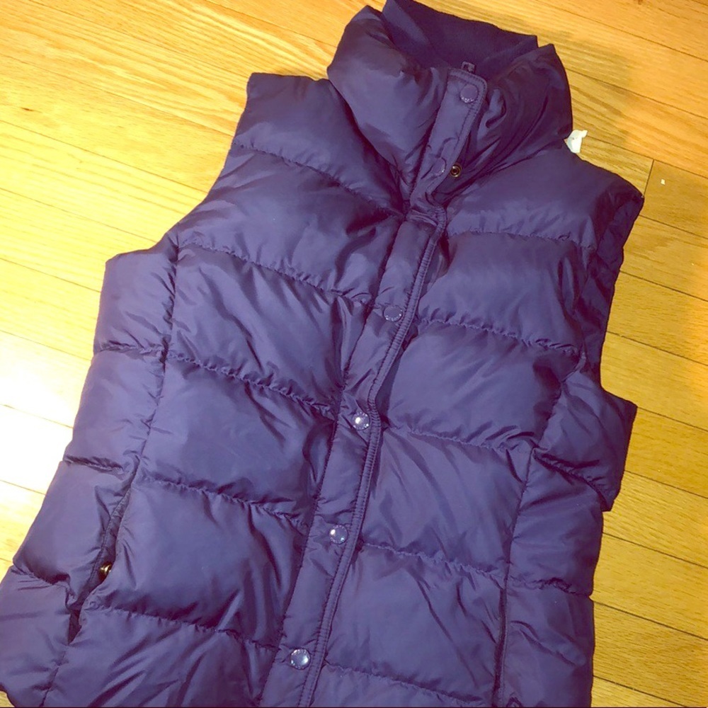 J. CREW DOWN FILLED WOMANS  BLUE PUFFER VEST ✨